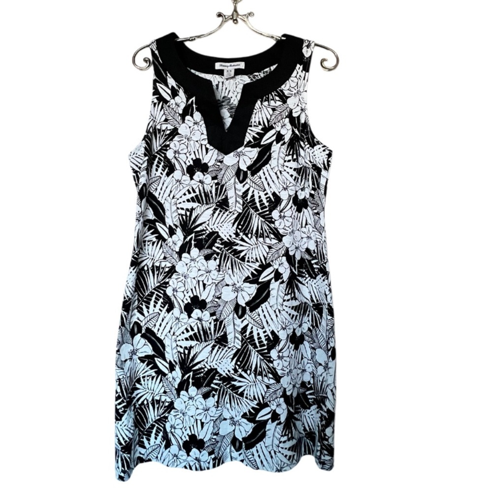 Tommy Bahamas Tropical Floral Hawaiian Print Sleeveless Dress Size M
